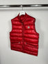 Moncler Gui gilet size 3 red